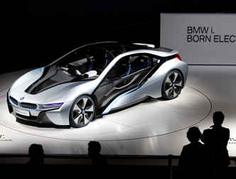 Электроавтомобиль BMW i8