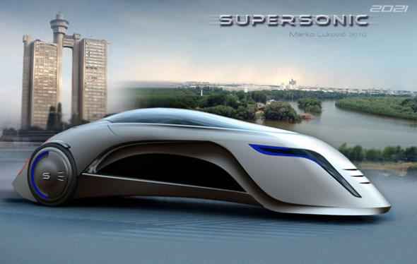 Сербский электромобиль Supersonic