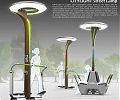 Гибридная система городского освещения CityLight: два разных источника — человеческая сила и электроэнергия